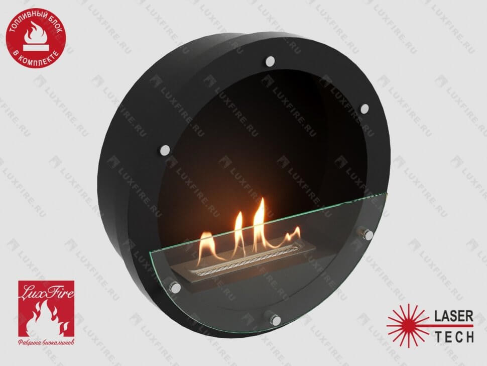 Настенный биокамин Lux Fire "Иллюзион 500 Н" XS Настенный биокамин Lux Fire