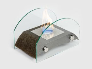 Биокамин настольный Lux Fire "Мост" S (бронза)