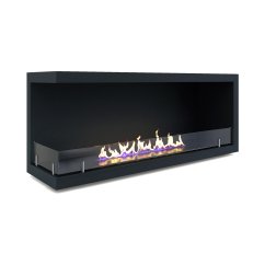 Угловой встраиваемый биокамин Firezo L'angolo Sinistro 1200, стандарт