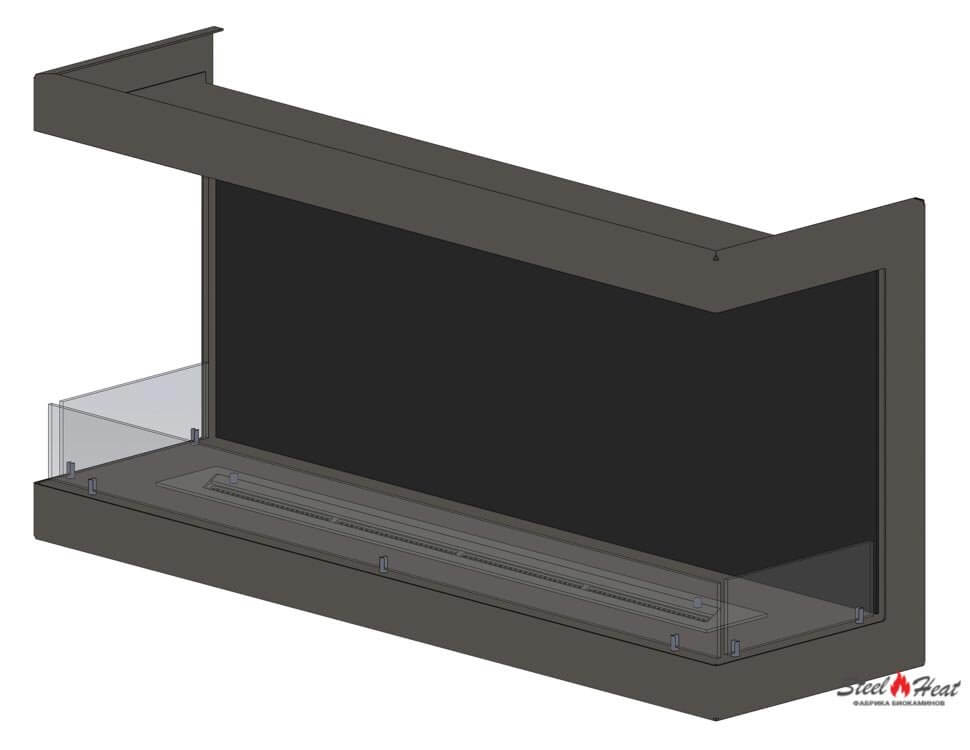 13261С Биокамин фронтальный на заказ