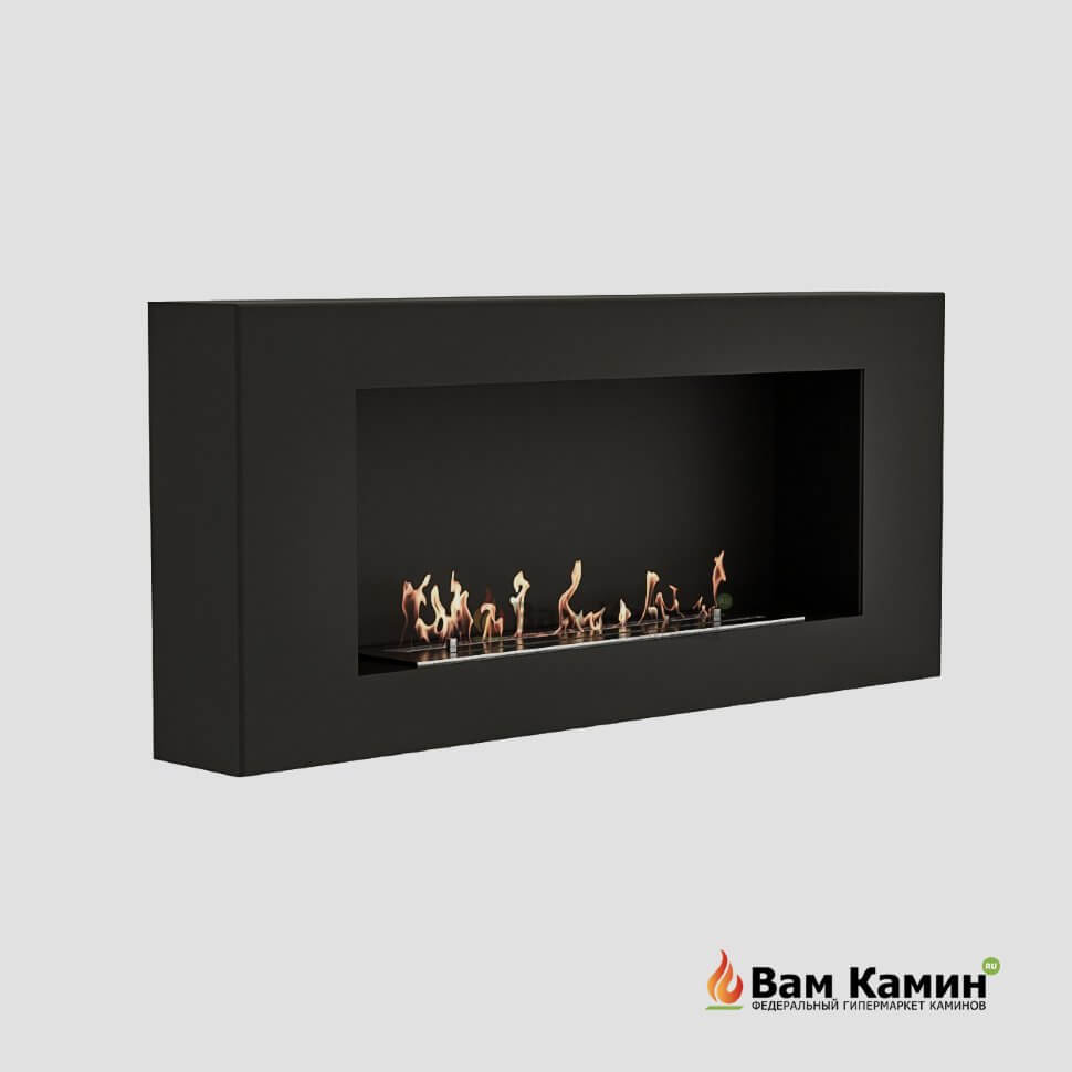 Настенный биокамин ORION 900 черный Настенный биокамин ORION 900 черный