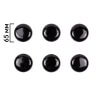 Декоративные керамические камни SteelHeat черные M 6 шт фото 2