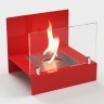 Биокамин настольный Lux Fire "Афиша" М (красный) фото 1