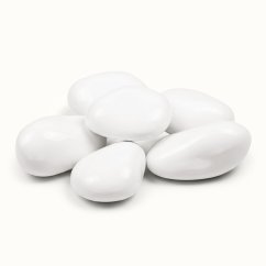 Декоративные керамические камни SteelHeat белые L 6 шт