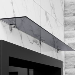 Стеклянная полка для биокамина Gray 1700