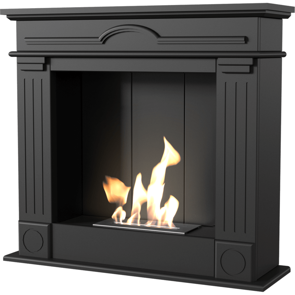 Биокамин в портале Kratki DECEMBER Черный лего Биокамин в портале Kratki DECEMBER Черный лего