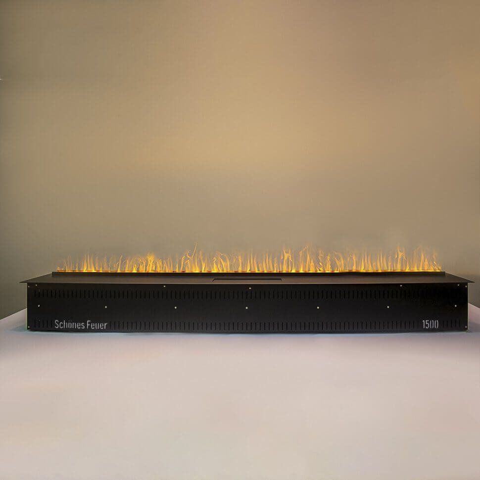 Электрический паровой очаг Schones Feuer 3D FireLine 2400 черный Электрический паровой очаг Schones Feuer 3D FireLine 2400 черный