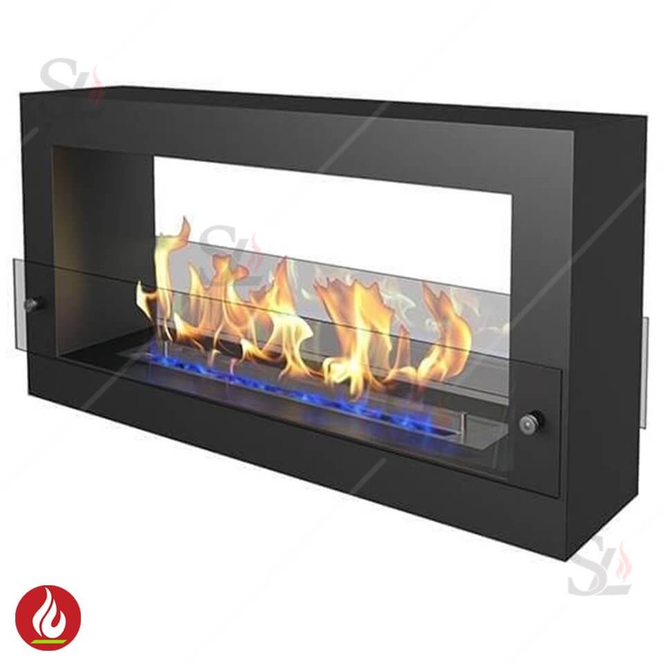 Биокамин QUARTER 900 Черный (стекло) Биокамин QUARTER 900 Черный (стекло)